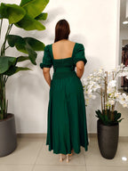 MIDI DRESS VERDE