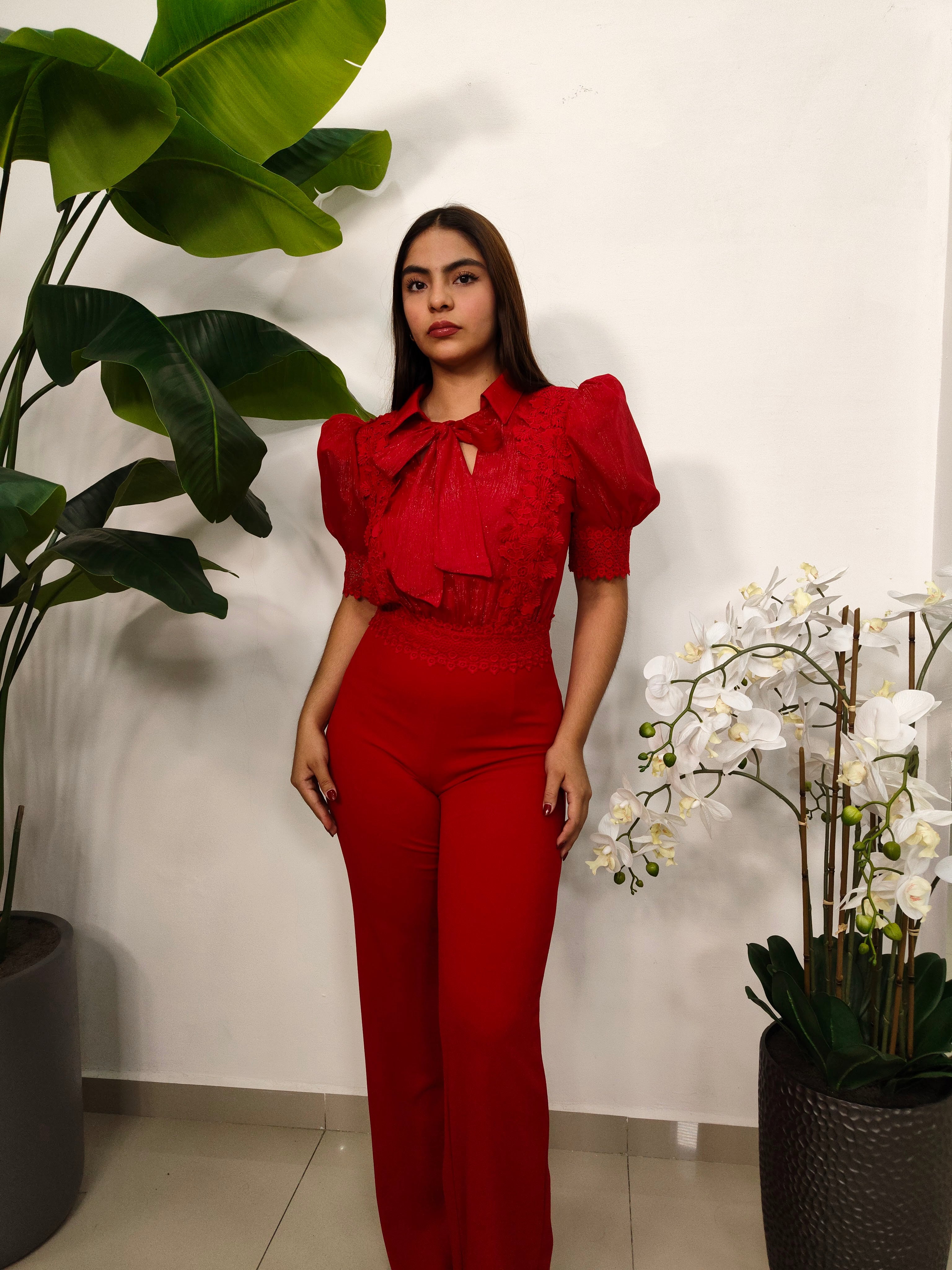 PALAZZO ROJO VIBRANTE