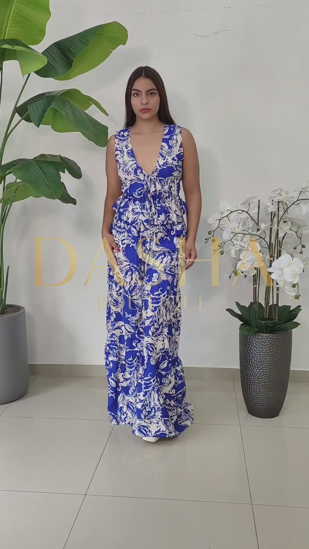 CONJUNTO ESTAMPADO AZUL