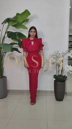 PALAZZO ROJO VIBRANTE